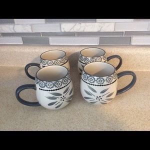Temp-tations Old World Grey Mugs NEW!